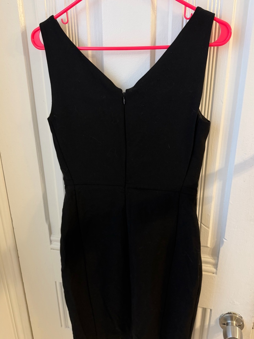 White House Black Market Black Midi Sheath Dress